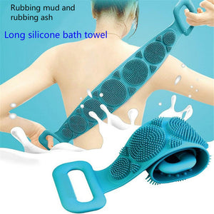 Magic Silicone Brush Bath Towel