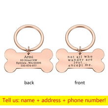 Load image into Gallery viewer, Personalized Engraved ID for Pet Collar